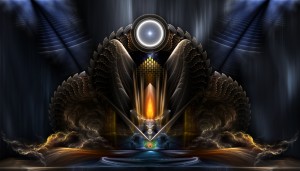Cyritous Temple Of The Orb Of Karinos Fractal Art